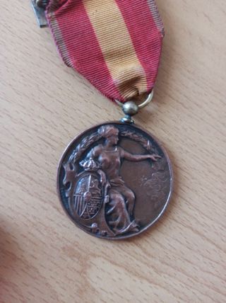 Medalla condecoración España y África