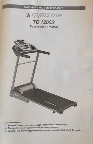 Tapis roulant carnielli