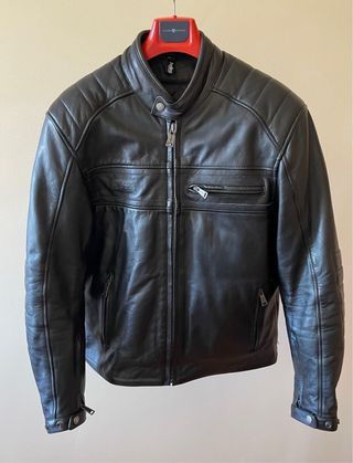 Chaqueta de cuero moto