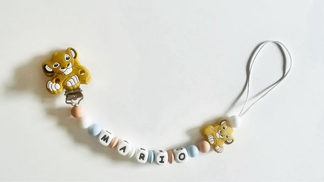 Chupetero personalizado de silicona