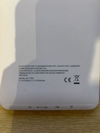 Tablet de la OCU