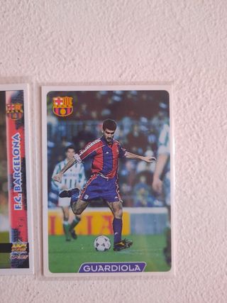 Cartas de Futbol Pep Guardiola