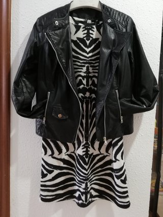 Vestido H&M ,animal print.Como nuevo