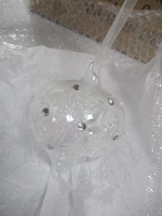 6 palline in vetro per Albero di Natale