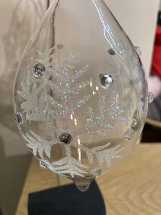 6 palline in vetro per Albero di Natale