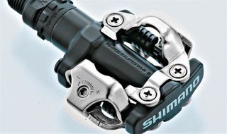 PEDALES SHIMANO M520 SPD NEGRO con calas SH51
