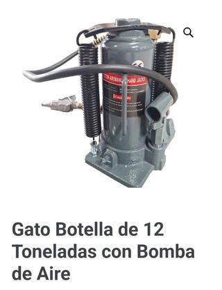 Gato botella 12 ton con bomba de aire