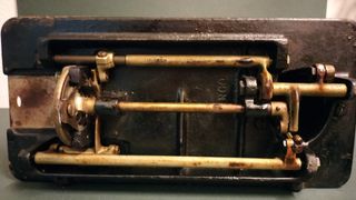 Antigua máquina de coser Singer