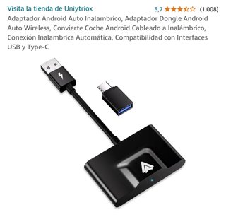 Adaptador inalámbrico Android Auto.