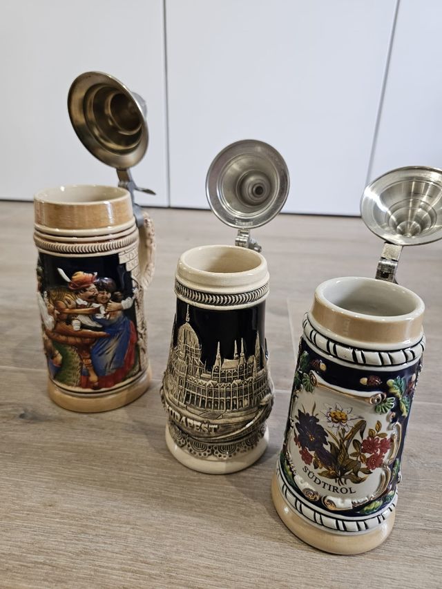 Jarras de cerveza  alemanas