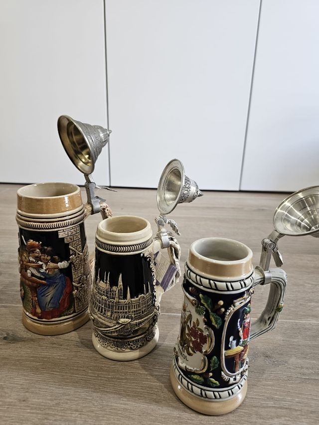 Jarras de cerveza  alemanas