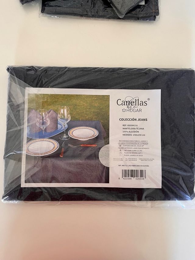 Mantel+servilletas+bolsa de pan SIN ESTRENAR