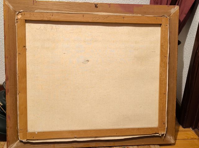 Vecchia barca Quadro