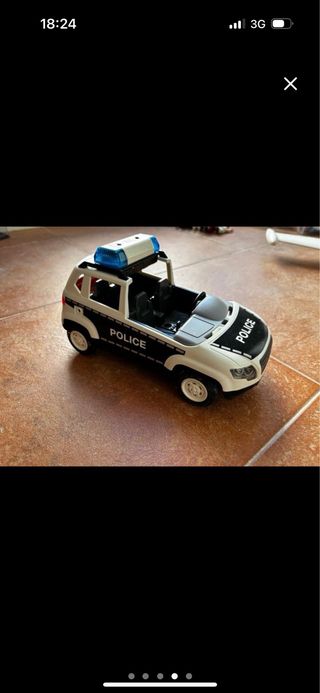 Coche de policia playmobil