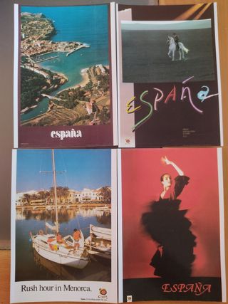 Juego de postales de España