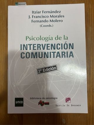 Libro trabajo social UNED psicologia