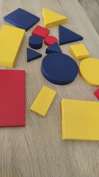 Pack piezas madera niños 48pcs