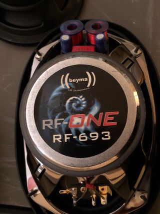 Kit audio BEYMA RF693 +CPM63 +Tweeter +Filtos