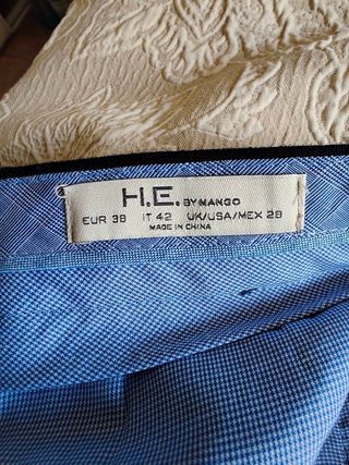 Traje caballero lino