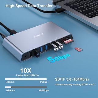 ESTACIÓN DE CARGA USB 3.0