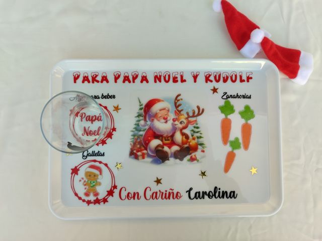 Bandeja papá noel