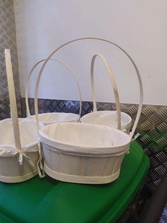 Cesta para bodas, bautizos comunione 1una 5€