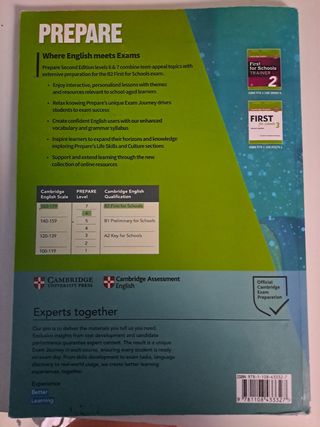 Prepare B2 inglés tercero eso