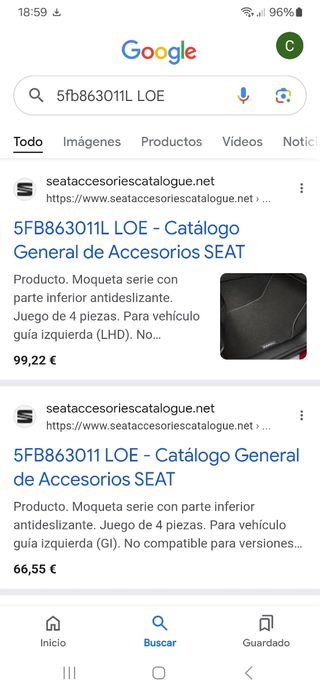 Alfombrillas Cupra leon o Seat leon