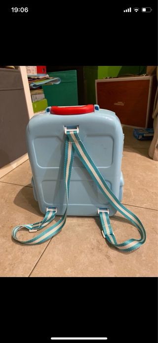 Gioco toelettatura cane a zainetto