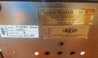 Teléfono retro vintage. Funciona