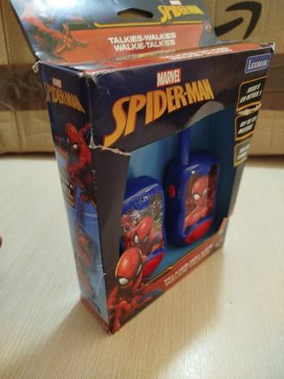 💎 LEXIBOOK SPIDERMAN WALKIES (NUEVO)💎