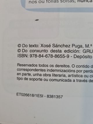 Libro Lingua 3, Anaya