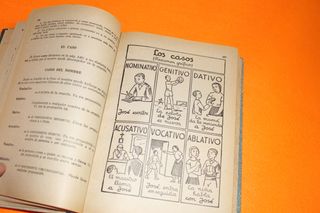 LIBRO ANTIGUO "Enciclopedia Estudio. Libro azul". 