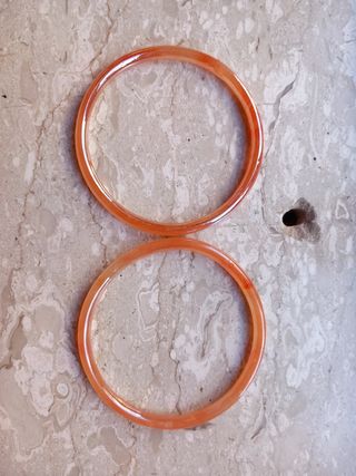 2 bracciali vetro donna