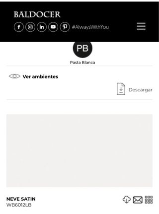 Azulejo rectificado blanco