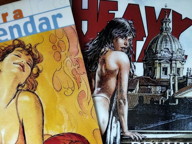 Pack Calendarios Serpieri (Druuna) y Milo Manara