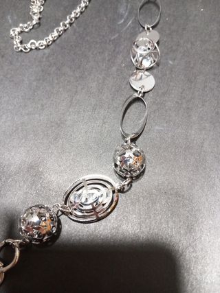 Collana donna lunga metallo