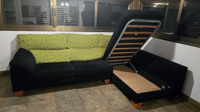Sofá 3 plazas con chaiselong