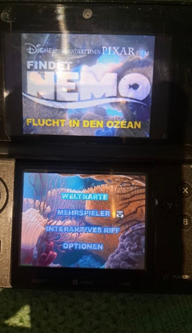Encontrar o cartucho Nemo Nintendo DS