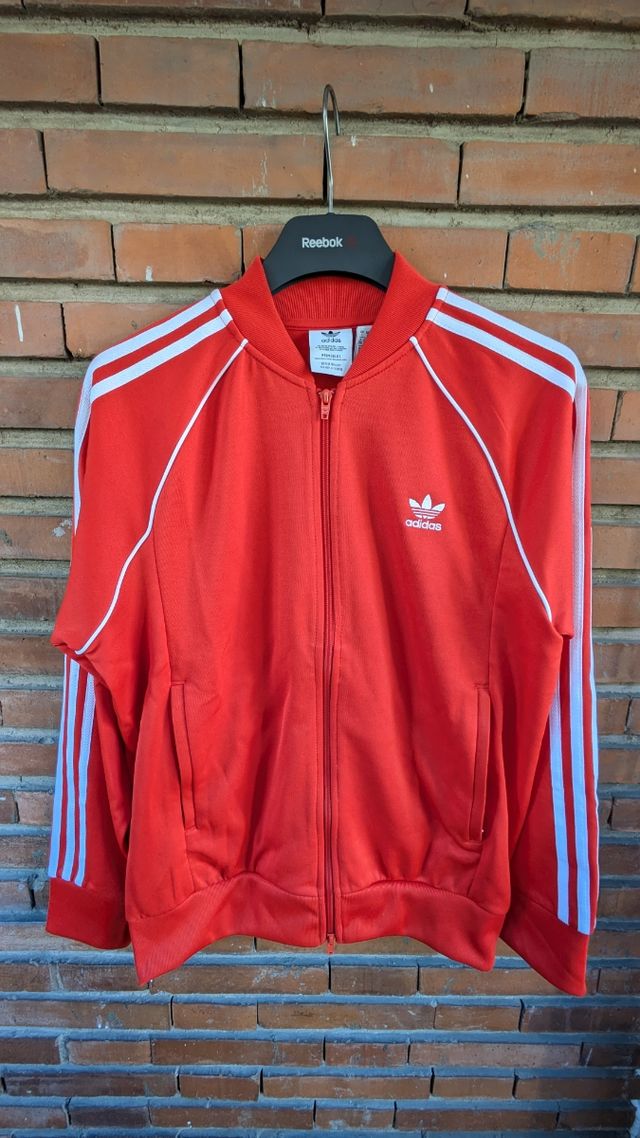 Chaqueta Adidas Superstar Roja nueva