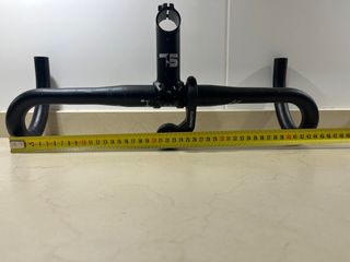 Manillar y potencia (Al) bici carretera