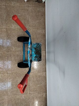 Carretilla de obra, carga