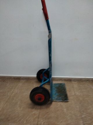 Carretilla de obra, carga