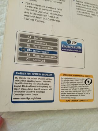 Libro de Inglés B1+ English Unlimited Intermediate