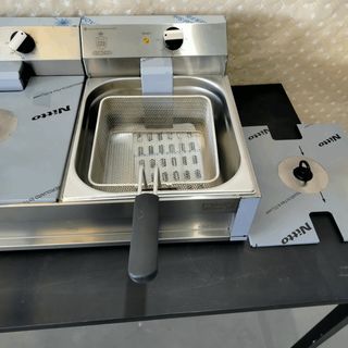 🍺CO⌹ Freidora IND Eléctrica 8+8 Lts