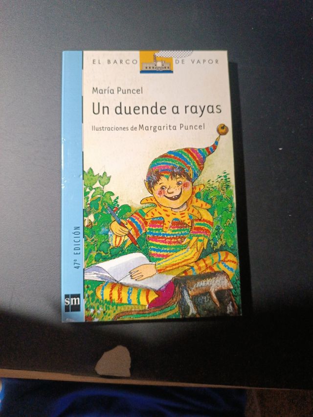 Un folletto a strisce