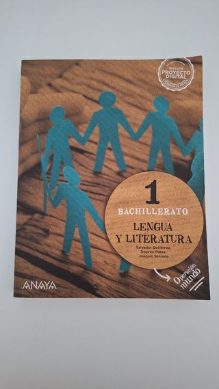 Libro literatura 1° Bachillerato