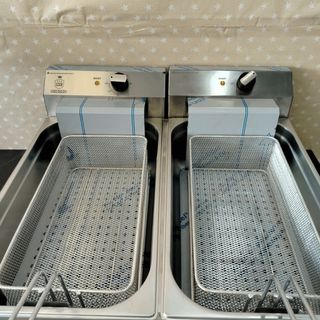 🍺CO⌹ Freidora IND Eléctrica 10+10 Lts