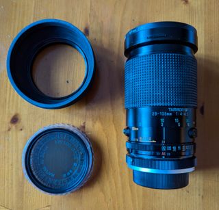 Objetivo con zoom macro, Tamron, Model SP 28A