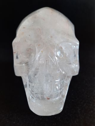 Calavera de Cuarzo de 1 kilo.